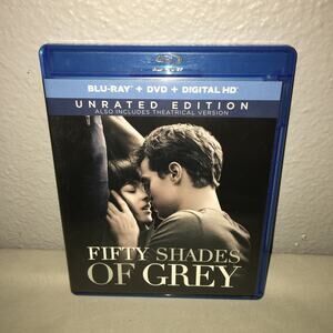 Blu-ray / Dvd Used Fifty Shades Of Grey Unrated Edition Dakota Johnson Universal
